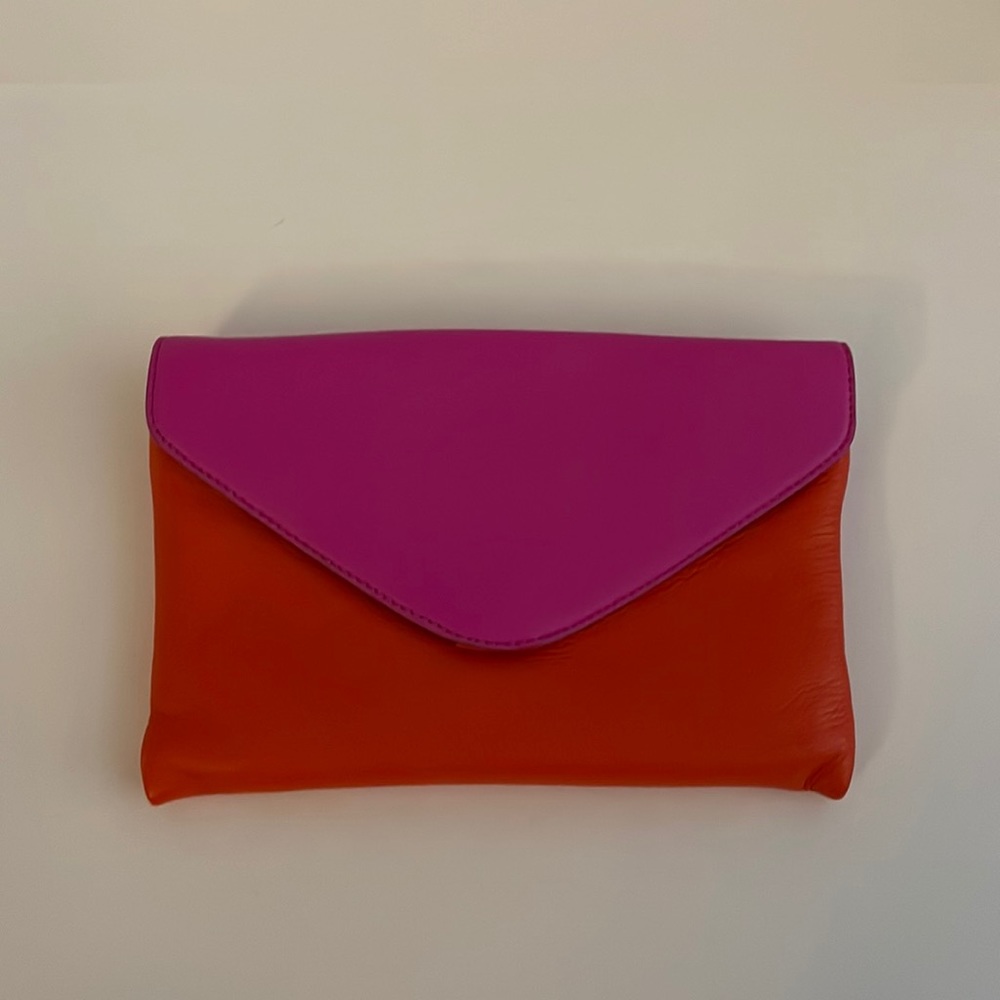 J Crew Invitation Color Block Clutch - NWT